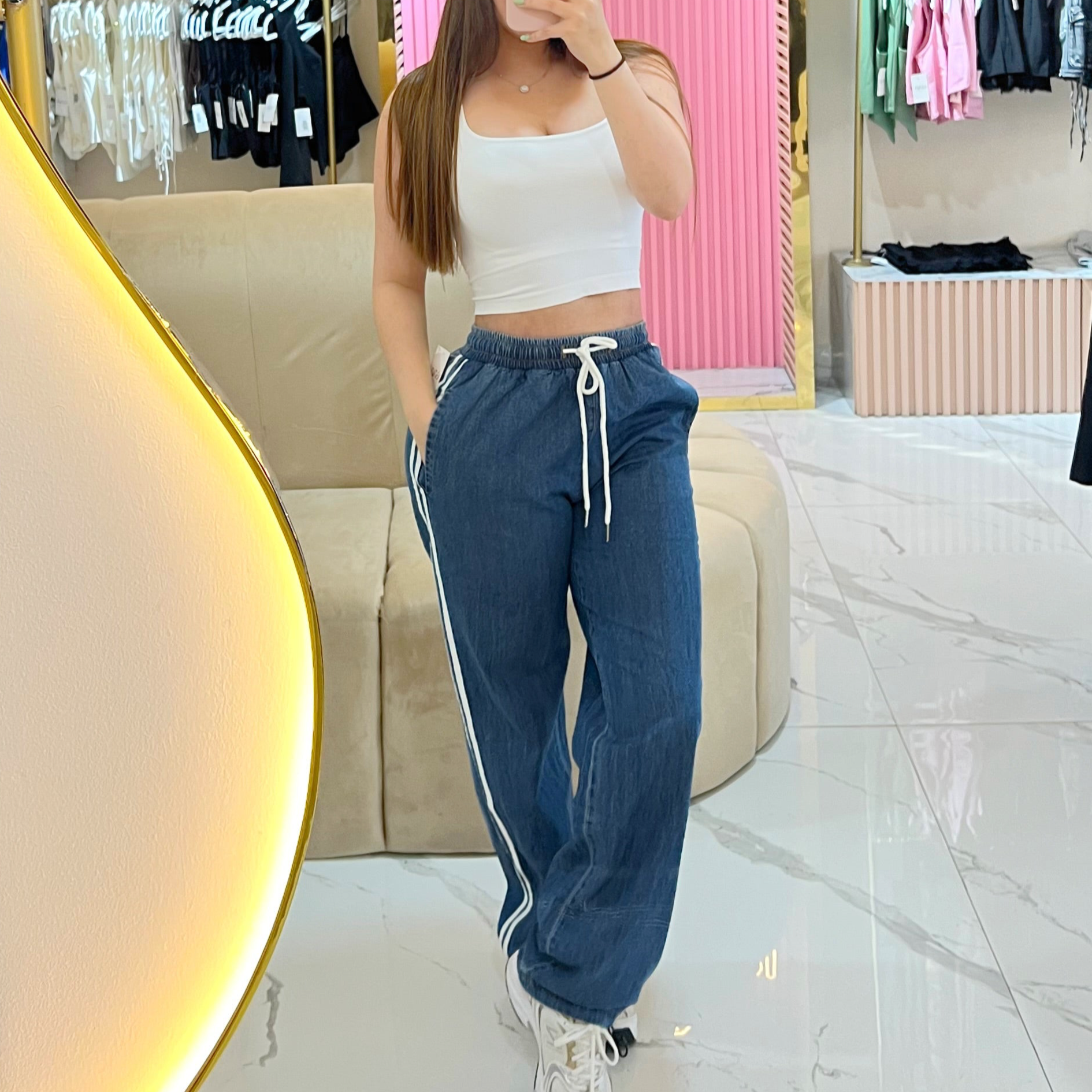 DENIM LINE PANTS
