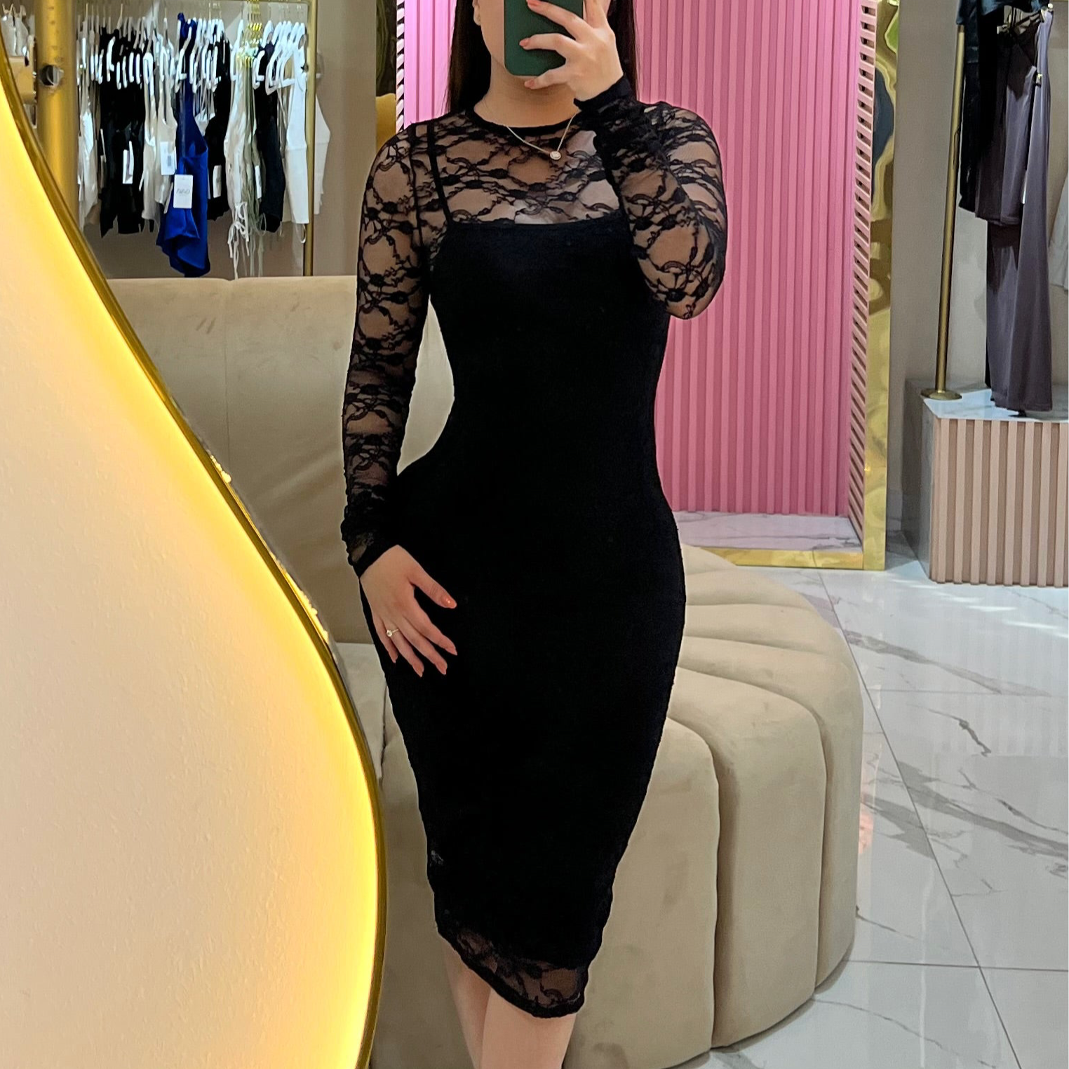 FLOWER DRESS ENCAJE