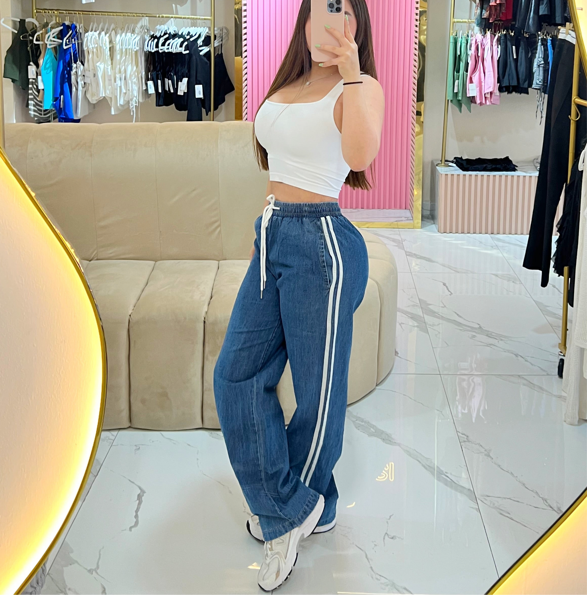DENIM LINE PANTS
