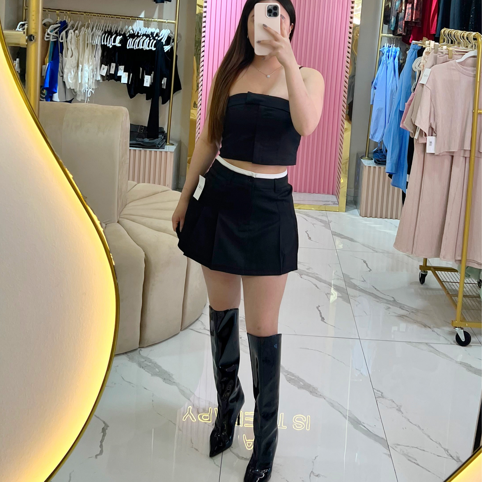 MATCHING SKIRT SET